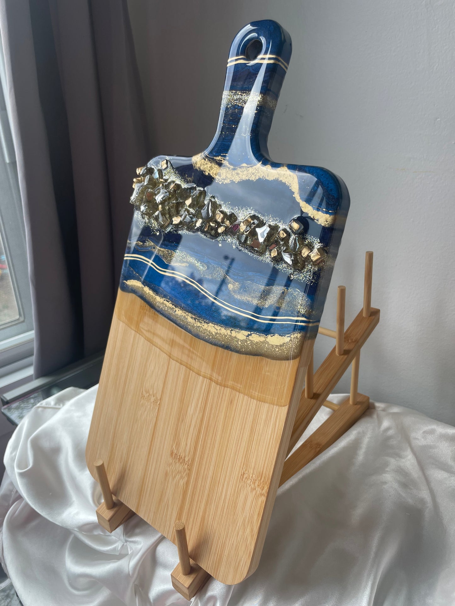 Navy Blue Charcuterie Board