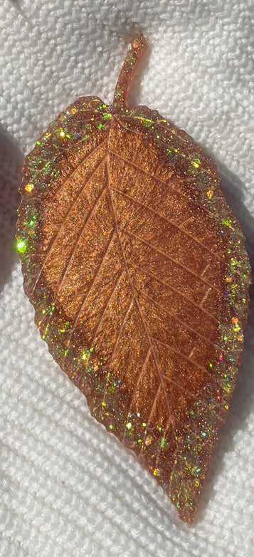 Sous-verre feuille d’automne
