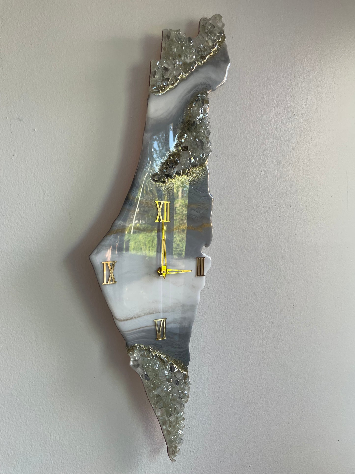 Palestine wall clock
