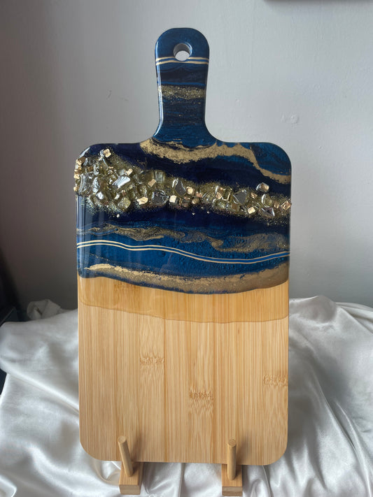 Navy Blue Charcuterie Board