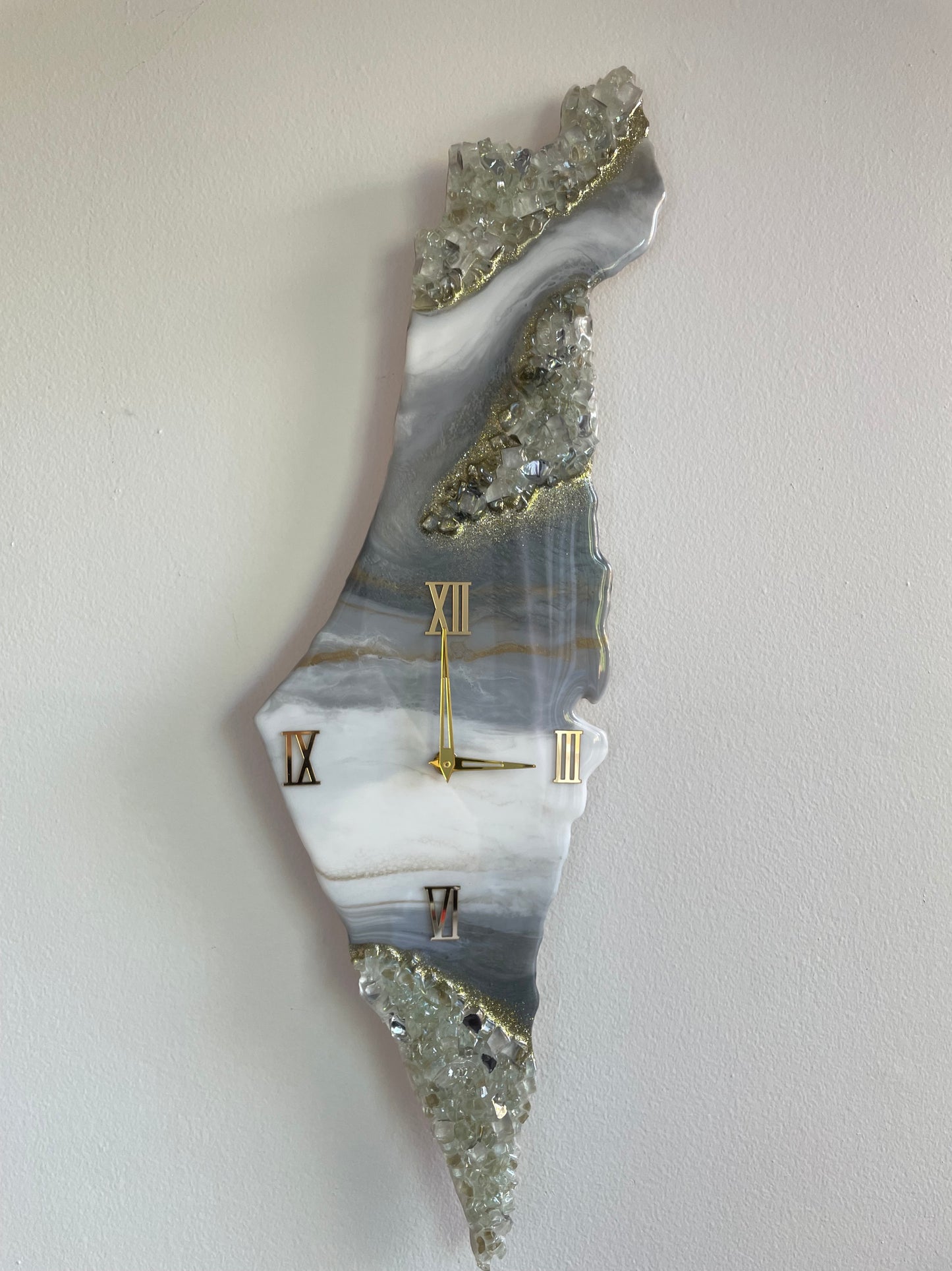 Palestine wall clock