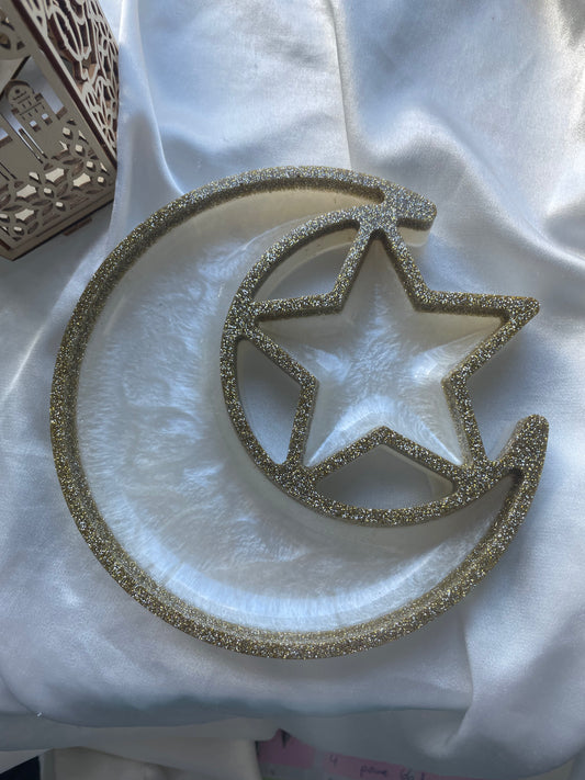 Moon and star tray