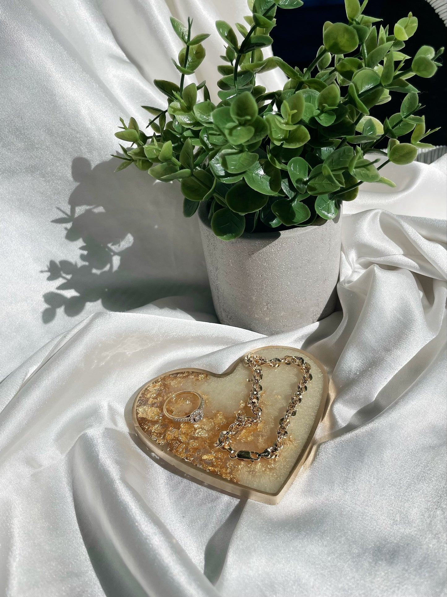 Heart Shaped Jewelry Tray